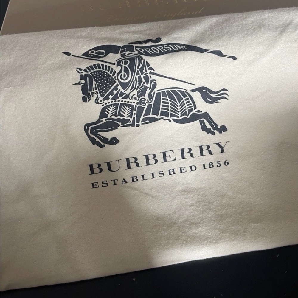 Burberry reversible leather medium Haymarket Chec… - image 8